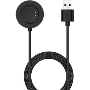 Compatible for Skg V9 Smart Watch Charger, 3.3FT USB Charging Cable Magnetic Charger Dock for Skg V9 Smartwatch (Black)