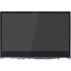 LCDOLED Replacement 14.0 inches FullHD 1920x1080 IPS N140HCA-EAC LED LCD Display Touch Screen Digitizer Assembly Bezel with Touch Controller Board for Lenovo Flex 6 14 6-1470 6-14IKB 6-14ARR 81EM 81HA