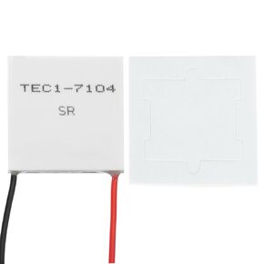 MECCANIXITY TEC1-7104 Semiconductor Refrigeration Tablets 8.4V 4A 18W Heatsink Thermoelectric Cooler Cooling Plate Module 30x30mm