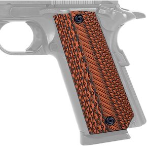 Guuun G10 Grips for LLAMA MAX-1 C/F or L/F, Diamond Cut Texture - 6 Color Options