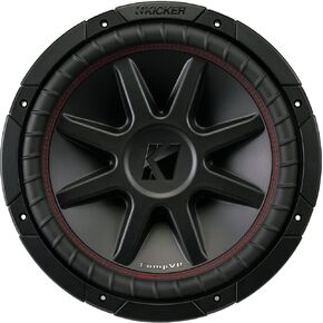 Kicker CompVR 12-Inch (30cm) Subwoofer, DVC, 2-Ohm, 400W