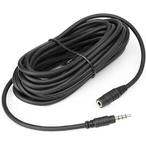Saramonic 16 '1/8 "TRRS Microphone Cable للهواتف الذكية والأجهزة اللوحية والكاميرات (SR-SC5000) ، 16.4 قدم