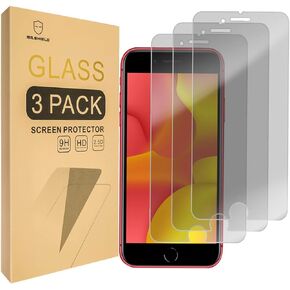 Mr.Shield [3-PACK] Privacy Screen Protector Compatible with Apple iPhone SE 3 [2022 3rd Gen] / iPhone SE 2 [2020 2nd Gen] [2020/2022 Edition] [Tempered Glass] [Anti Spy] Screen Protector