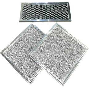 Microwave Grease & Charcoal Filter Set Replacement For Samsung ME19R7041FS,ME19R7041FS/AA, ME19R7041FT,ME19R7041FT/AA