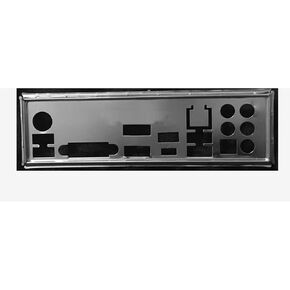 I/O IO Shield Motherboard Backplate Chassis Blank Replacement for MSI B350M MORTAR Motherboard Rear Baffle