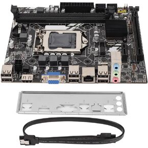 Lga 1151 Motherboard, Motherboard Combo100m Network Card Mini Itx Motherboard Micro Atx Motherboard 1155 Pin Channel Processor Ddr3 Memory for Quad Core I3 I5 I7