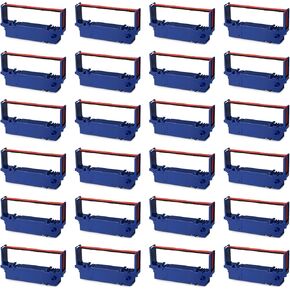myCartridge 12-Packs Compatible Ink Ribbon Replacement for Star RC700 SP700 SP712 SP712R SP717 SP742R SP747 SP740 (Black/Red)