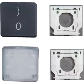 Replacement Digital 0 Keycap Keys and Hinges Compatible for Surface Laptop 3/4/5 13.5/15inch 1867 1868 1872 1873 1950 1951 1952 1953 Keyboard Number 0 Key Cap (Black)