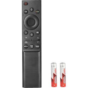 BN59-01363A Voice Remote Control Compatible with Samsung Smart TV QLED 4K 8K UHD/Crystal UHD 4K/NEO QLED QN UE UN MU Series Replacement Controller with Netflix PrimeVideo with Batteries
