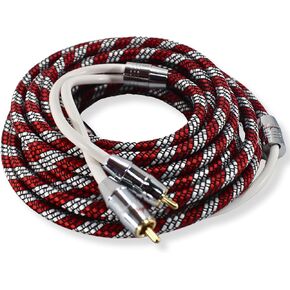 طوله 18 قدمًا من OFC مزدوج 2 ذكر إلى 2 ذكر RCA كابل RAM55 in Kuwait