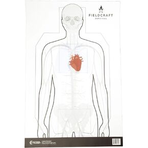 Fieldcraft Survival Double Sided Training Target 100 Pack
