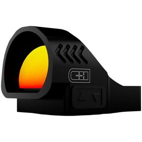 C+H COMP Micro Red Dot Sight for Pistol | RMR Red Dot Footprint | Shake Awake Red Dot Reflex Sight for Pistol | 3 MOA or Multi-Reticle Options