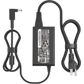 65W 45W AC Charger Fit for Acer Aspire 1 3 5 Spin 1 3 5 Swift 3 Chromebook 11 R11 C720 CB3-431 CB3-532 Series ADP-45FE F PA-1450-26 A13-045N2A A11-065N1A PA-1650-86 Adapter Laptop Power Supply Cord