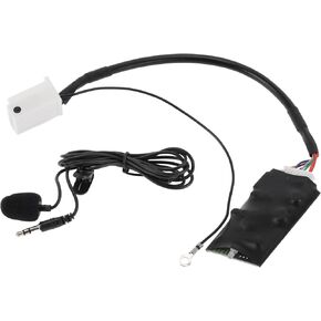 Stereo Radio Harness with Microphone Handsfree for Lexus for Concert 3 Symphony 3 RCD 300 CD Bluetooth AUX Adapter Music Cable Convenient 19.5cm