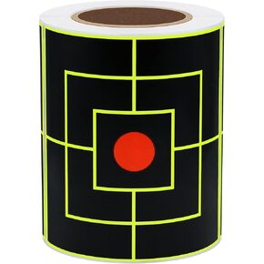 Hybsk 4 inch Shooting Targets with Impact (Type 2)