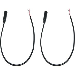 Replacement 3.5mm Jack to Bare Wire Open End TS 2 Pole Mono 1/8'' 3.5mm Female Plug Jack Connector Audio Cable for Headphone Headset Earphone Cable Repair