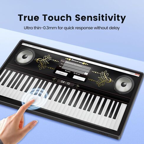 واقي شاشة 2 حزمة لجهاز لوحي 14 بوصة ، فيلم زجاجي مقسى فقط 14 "قرص كبير in Kuwait