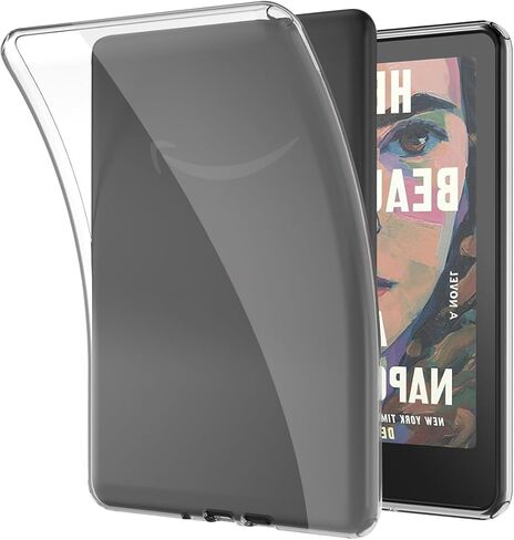 Clear Case for All-New (7") Kindle Paperwhite 12th Gen 2024 and Kindle Colorsoft Signature Edition,Ultra Slim Soft TPU Anti-Yellow Scratch-Proof Lightweight Protective Cover, Clear in Saudi Arabia