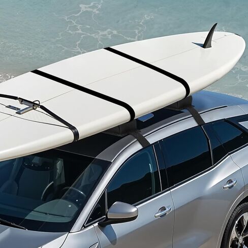 VEVOR Soft Roof Rack Pads, 15.5-Inch Universal Car Roof Rack Pads, 176LBS Loading Capacity Luggage Kayak Carrier with Portable Storage Bag for SUP Canoe Snowboard Paddle Board Surfboard in Saudi Arabia