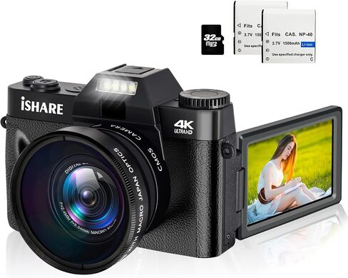 الكاميرا الرقمية للتصوير الفوتوغرافي 48 ميجابكسل FHD مع 3.0 بوصة WIFI 16x Zoom Video Camera Cameror in Saudi Arabia