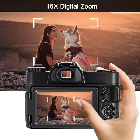 الكاميرا الرقمية للتصوير الفوتوغرافي 48 ميجابكسل FHD مع 3.0 بوصة WIFI 16x Zoom Video Camera Cameror in Saudi Arabia