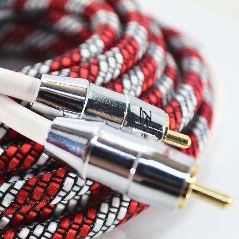 طوله 18 قدمًا من OFC مزدوج 2 ذكر إلى 2 ذكر RCA كابل RAM55 in Kuwait