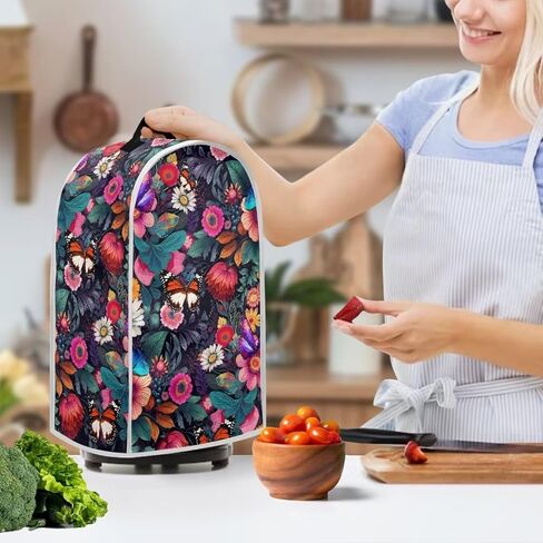 Chicken Blender Covers for Kitchen Food Processor Cover Dust Cover Dust Protection Washable Foldable Coffee Appliance Cover Universal Design Compatible with Blender Juicer Food Processor in Kuwait