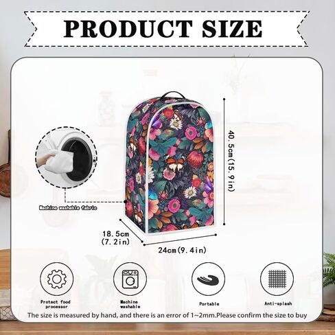 Chicken Blender Covers for Kitchen Food Processor Cover Dust Cover Dust Protection Washable Foldable Coffee Appliance Cover Universal Design Compatible with Blender Juicer Food Processor in Kuwait