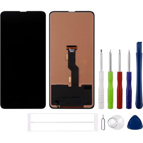 TFT Compatible with Mi Mix 3 M1810E5A (Black Without Frame) LCD Display Touch Screen Digitizer Assembly Replacement + Tools