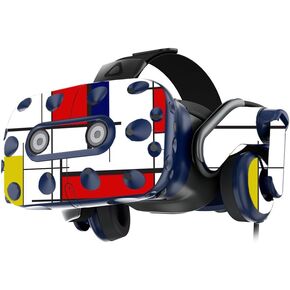 MightySkins Skin Compatible with HTC Vive Pro VR Headset - Deco | Protective, Durable, and Unique Vinyl Decal wrap Cover | Easy to Apply, Remove, and Change Styles | Made in The USA