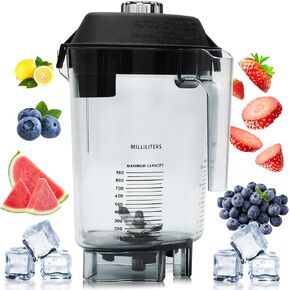 32oz vitamix Advance Container For vitamix 15981 Advance 32 OZ vitamix VM0145 vitamix 16016 vitamix Blender Container 32 OZ Fit for The Quiet One Barboss Touch & Go Drink Machine Advance Jar Cup Parts