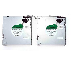 New Genuine CPU+GPU Cooling Fan Replacement for DELL Precision 7670 7680 (M7670 M7680), P/N: 0DV704, DC28000Y3SL MG75070V1-C730-S9A (for RTX A1000 A2000 Series)