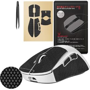 HOTLINEGAMES [Grip Upgrade] 2.0 Plus Mouse Anti Slip Grip Tape Compatible with Logitech G Pro X Superlight 2 DEX Wireless Gaming Mouse Skins,Sweat Resistant,Cut to Fit,Easy Apply,Performance Upgrade