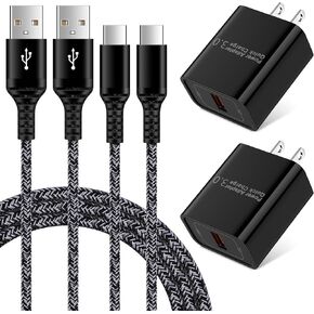 شاحن سريع لـ Samsung Galaxy S24 Ultra S23+ S23 Ultra S22 S21 Fe S20 Note20 S10 S9 S8 A16 A25 A35 A15 A54 A14 A13 A53 A23 A03S A02S A12 A32 ، Charge Charge Charger+ Type C Fast in Kuwait