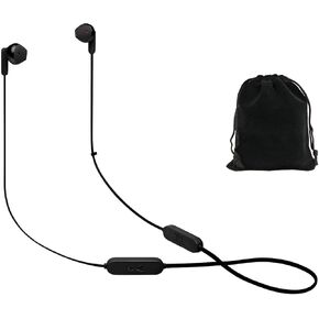JBL Tune 215BT Wireless Earbud Headphones - Bluetooth 5.0, 16-Hour Battery Life, Pure Bass Sound, Multi-Point Connection, Voice Assistant Support, Tangle-Free, Comfort-Fit Earbuds, Includes Pouch
