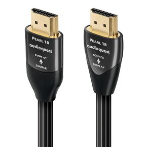AudioQuest 12.5m Pearl 18 2.0b HDMI Cable - 4K/8K Ultra HD, in-Wall Rated, High-Speed, 18Gbps, HDR, eARC