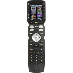 UNIVERSAL REMOTE MX-990 Complete Control IR/RF Remote with Color LCD Screen, Black (MX990)