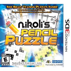 Nikoli's Pencil Puzzle - Nintendo 3DS (Renewed)