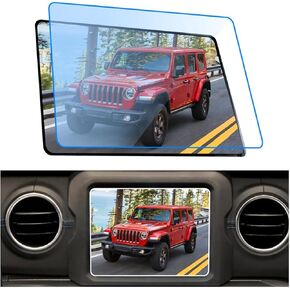GFJNFG 2024 Wrangler Screen Protector for 2024 2025 Jeep Wrangler JL Screen Protector 12.3" and 2024 Gladiator JT Tempered Glass 2024 Jeep Wrangler Accessories Anti Scratch Reduce Fingerprints