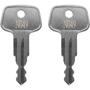 N049 Thule Roofs Car Rack Replacement Key, Thule Roof Rack Replacement Key, Thule Bicycle Rack Key, Replacement Key for Thule Ski, Roof, Cargo Box, Carrier Racks and Crossbars [Code N049]