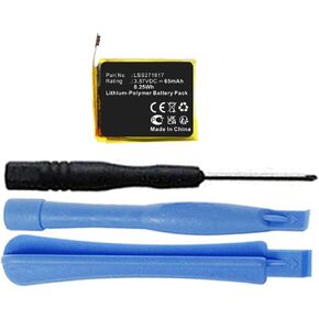 65mAh LSS271617 Battery Replacement Compatible with Fitbit Charge 5 Fitness Smartwatch FB421