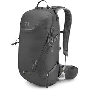 Rab Aeon 20-Liter Lightweight Hydration Pack - Comfortable Daypack for Hiking, Biking, & Trail Running - Ink - 20-Liter
