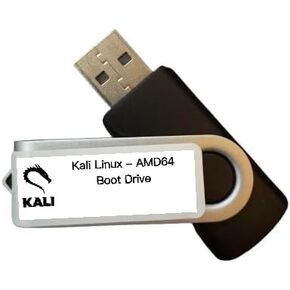 Kali Linux OS for Hackers - Bootable Live Install USB Flash Drive for Cybersecurity, Ethical Hacking, Penetration Testing