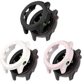 3-Packs Screen Protector for Garmin Forerunner 255s/music, Soft TPU Case Compatible with Garmin Forerunner 255s/music
