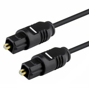 Optical Digital Audio Cable (33ft) - Toslink to Toslink M/M Slim Fiber Optic Gold Plated Cord Cable for Home Theater, Sound Bar, TV, PS4, PS5, Xbox, VD/CD Player, Game Console (10m)