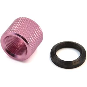 Pink Color Aluminum 6061 T6 1/2''x28 Thread Protector 1/2''-28 Thread
