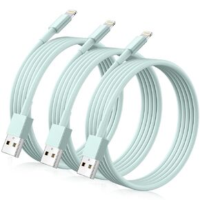 for iPhone Charger Cord Lightning Cables, Original 2023 Upgraded [3Pack 6ft] MFi Certified USB A Charging Cable for iPhone 13 12 11 Mini Pro XR Xs Max X SE 8 7 6 Plus