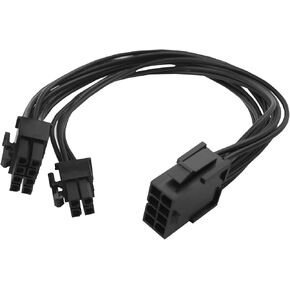 1PCS CPU8-pin Female Socket to CPU 8-pin ATX 4-pin Male Power Adapter Extension Cable for Motherboard ATX, 7.87 inches (20 cm)