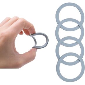 (5 Pack) Rubber Gaskets Compatible with Oster Blender Replacement Parts Oster Blender Gasket Rubber Seal (Gray)