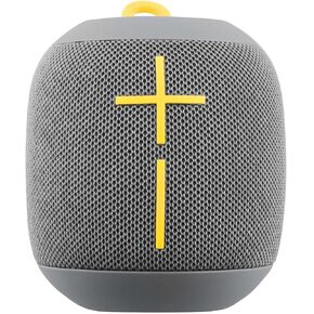 UE WONDERBOOM Super Portable Waterproof Bluetooth Speaker (Stone Grey) (Renewed)